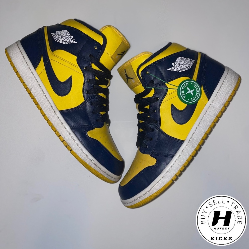 Jordan 1 Mid ‘Michigan’💛
